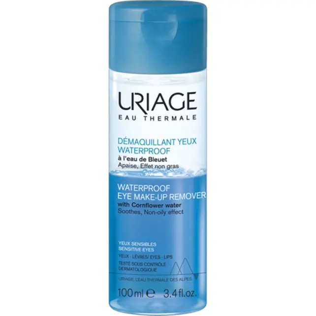 Uriage Waterproof Eye Make Up Remover - Göz Makyaj Temizleyici 100ml - 1