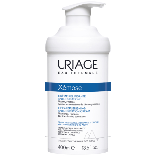 Uriage Xemose Lipid-Replenishing Anti-Irritation Cream - Kuru Cilt Bakım Kremi 400ml - 1