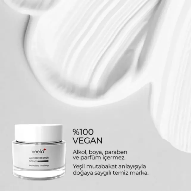 Veela Age Corrector Cream - Yaşlanma Karşıtı Bakım Kremi 50ml - 5