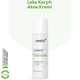 Veela Instant AC Control Cream - Akne Karşıtı Bakım Kremi 50ml - 2