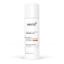 Veela Luminous Color Correcting CC Cream SPF 50+ Renkli Nemlendirici 50ml - 2