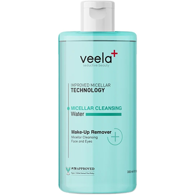 Veela Micellar Cleansing Water Make-up Remover - Makyaj Temizleme Suyu 300ml - 1