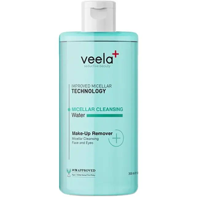 Veela Micellar Cleansing Water Make-up Remover - Makyaj Temizleme Suyu 300ml - 1