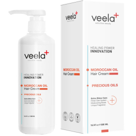 Veela Moroccan Oil Hair Cream - Nemlendirici Bakım Kremi 500ml - Veela