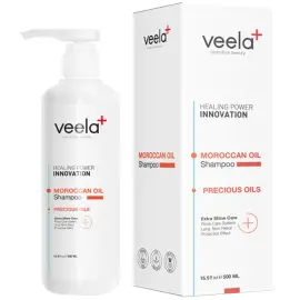 Veela Moroccan Oil Shampoo - Nemlendirici Saç bakım Şampuanı 500ml - Veela