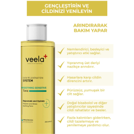 Veela Soothing Sensitive Tonic - Cilt Bakım Toniği 200ml - 3