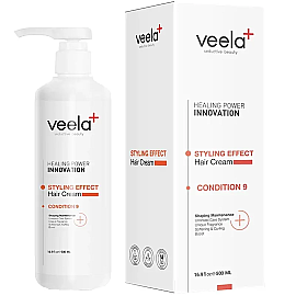 Veela Styling Effect Hair Cream - Durulanmayan Şekillendirici Bakım Kremi 500ml - Veela