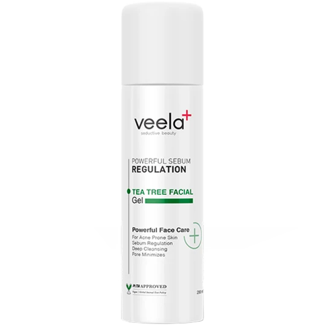 Veela Tea Tree Facial Gel - Leke Karşıtı Yüz Temizleme Jeli 200ml - 1