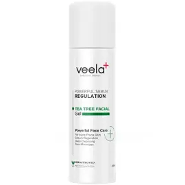 Veela Tea Tree Facial Gel - Leke Karşıtı Yüz Temizleme Jeli 200ml - Veela
