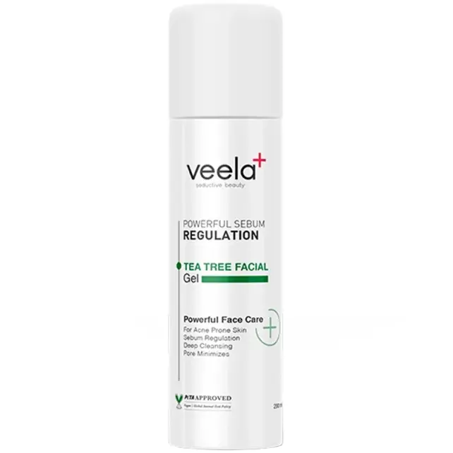 Veela Tea Tree Facial Gel - Leke Karşıtı Yüz Temizleme Jeli 200ml - 1