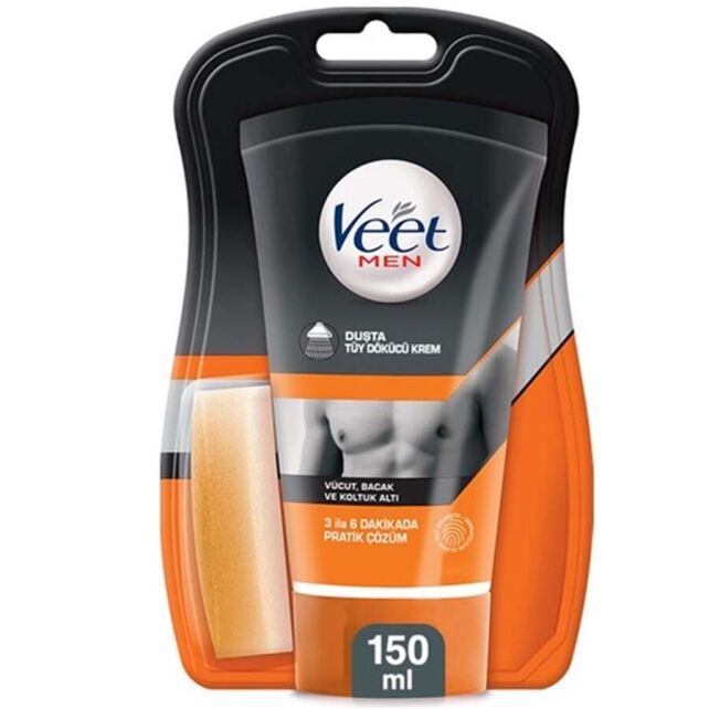 Veet Men Duşta Tüy Dökücü Krem 150ml - 1