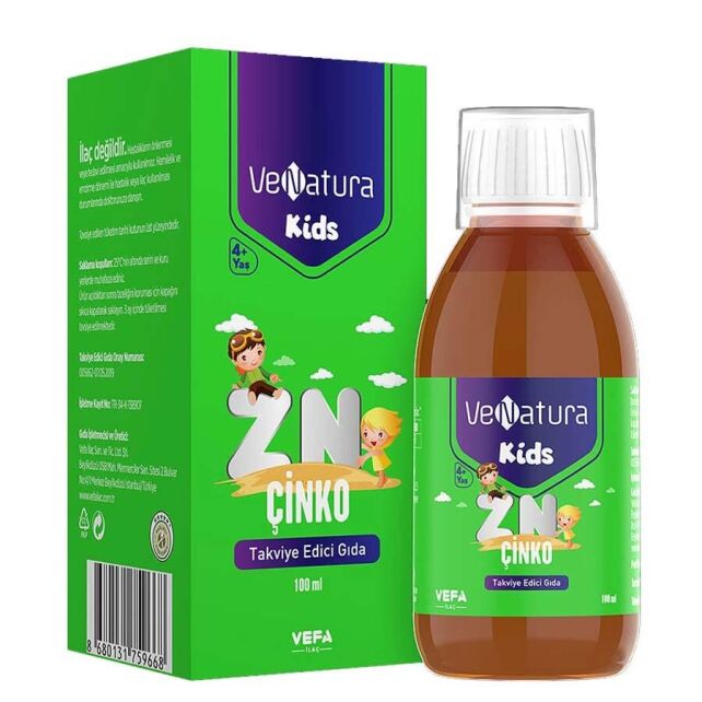 Venatura Kids Çinko Takviye Edici Gıda 100ml - 1