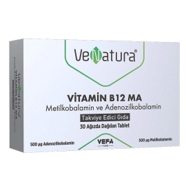Venatura Vitamin B12 MA Takviye Edici Gıda 30 Tablet - Venatura
