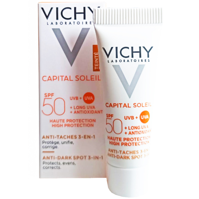 Vichy Capital Soleil Anti Dark Spots SPF 50+ Güneş Koruyucu 3ml - 1