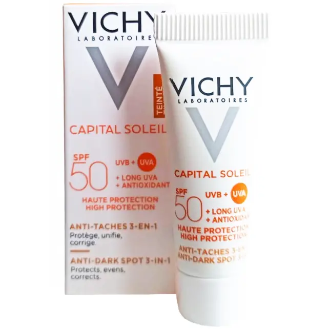 Vichy Capital Soleil Anti Dark Spots SPF 50+ Güneş Koruyucu 3ml - 1
