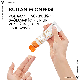 Vichy Capital Soleil Anti Dark Spots SPF 50+ Güneş Koruyucu 50ml - 4