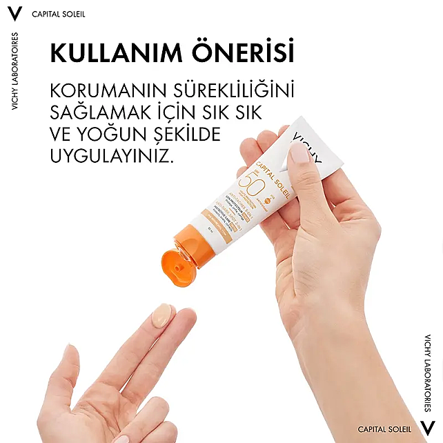Vichy Capital Soleil Anti Dark Spots SPF 50+ Güneş Koruyucu 50ml - 4