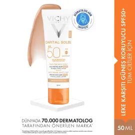 Vichy Capital Soleil Anti Dark Spots SPF 50+ Güneş Koruyucu 50ml - 2