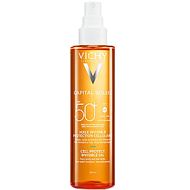 Vichy Capital Soleil Cell Protect Oil SPF 50 - Güneş Koruyucu Yağ 200ml - Vichy