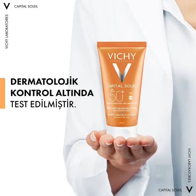 Vichy Capital Soleil SPF 50+ Koruyucu Güneş Kremi 50ml - 3
