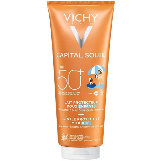 Vichy Capital Soleil SPF50+ Children Milk - Çocuklar İçin Güneş Koruyucu Süt 300ml - 1