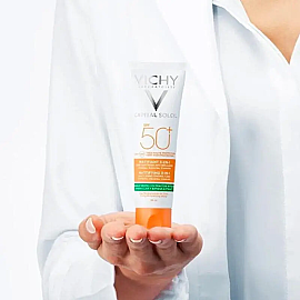 Vichy Capital Soleil SPF 50+ Matlaştırıcı Yüz Güneş Kremi 50ml - 3