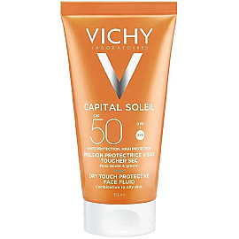 Vichy Capital Soleil SPF 50+ Mattifying Face Fluid - Yağlı Cilt Güneş Koruyucu 50ml - 1