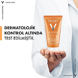 Vichy Capital Soleil SPF 50+ Mattifying Face Fluid - Yağlı Cilt Güneş Koruyucu 50ml - 5