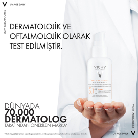 Vichy Capital Soleil UV Age Daily SPF 50+ Tinted - Yaşlanma Karşıtı Güneş Koruyucu 40ml - 5