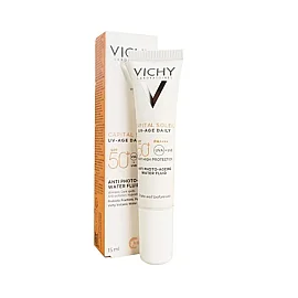 Vichy Capital Soleil UV-Age Daily SPF 50+ Yaşlanma Karşıtı Güneş Koruyucu Fluid 15ml - Tester