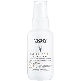 Vichy Capital Soleil UV - Age Daily SPF 50 - Yaşlanma Karşıtı Güneş Kremi 40ml - Vichy