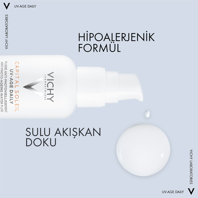 Vichy Capital Soleil UV- Age Daily SPF 50 - Yaşlanma Karşıtı Güneş Kremi 40ml - 4