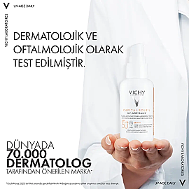 Vichy Capital Soleil UV Age Daily SPF 50+ Tinted - Yaşlanma Karşıtı Güneş Koruyucu 40ml - 5