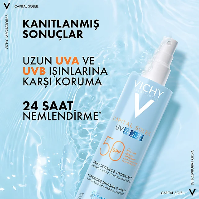 Vichy Capital Soleil UV Aqua SPF 50 - Vücut Güneş Kremi 200ml - 3
