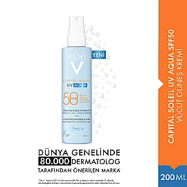 Vichy Capital Soleil UV Aqua SPF 50 - Vücut Güneş Kremi 200ml - 9