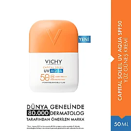 Vichy Capital Soleil UV Aqua SPF 50 - Yüz Güneş Kremi 50ml - 8