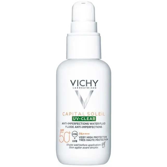 Vichy Capital Soleil UV Clear SPF 50+ Fluid Güneş Koruyucu 40ml - 1