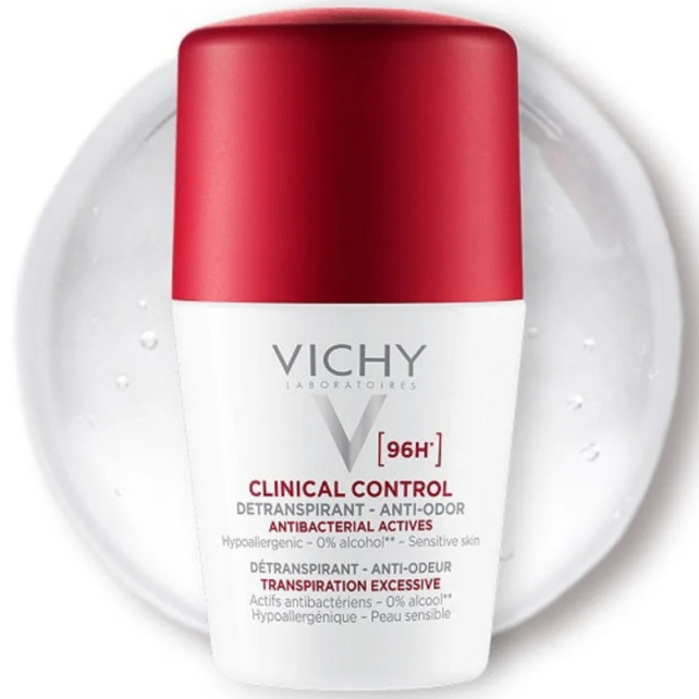 Vichy Clinical Control Antibacterial Actives 96H - Terleme Karşıtı Deodorant 50ml - 2