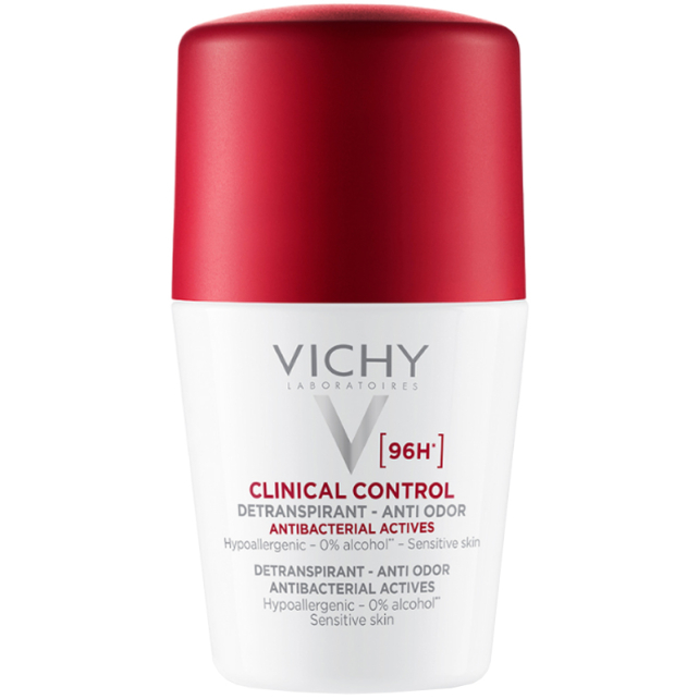 Vichy Clinical Control Antibacterial Actives 96H - Terleme Karşıtı Deodorant 50ml - 1