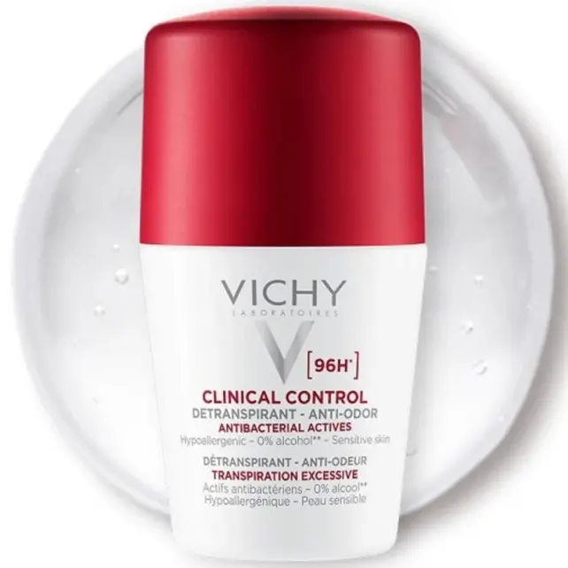 Vichy Clinical Control Antibacterial Actives 96H - Terleme Karşıtı Deodorant 50ml - 2