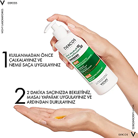 Vichy Dercos Anti Dandruff 2 In 1 - Kepek Karşıtı Şampuan ve Bakım Kremi 390ml - 4