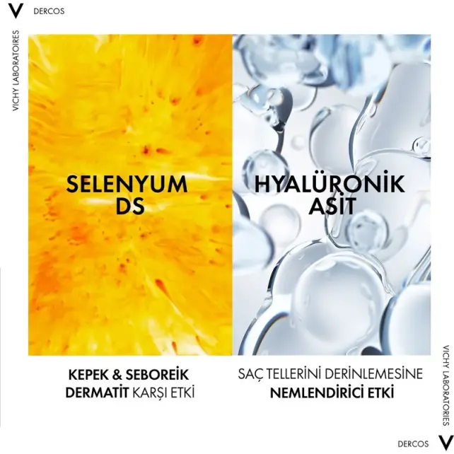 Vichy Dercos Anti Dandruff 2In 1 - Kepek Karşıtı Şampuan ve Bakım Kremi 390ml - 3