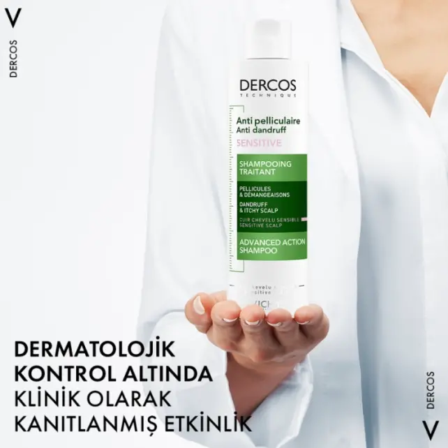 Vichy Dercos Anti Dandruff Kepek Karşıtı Şampuan 200ml - 5