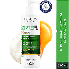 Vichy Dercos Anti Dandruff Shampoo - Kepek Karşıtı Şampuan 390ml - 3