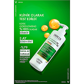 Vichy Dercos Anti Dandruff Shampoo - Kepek Karşıtı Şampuan 390ml - 6