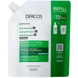 Vichy Dercos Anti-Dandruff Shampoo Refill - Yağlı Saç Kepek Karşıtı Şampuan 390ml - 1