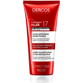 Vichy Dercos Collagen Filler 17 Ultra Repairing Conditioner - Onarıcı Etkili Saç Kremi 200ml - Vichy