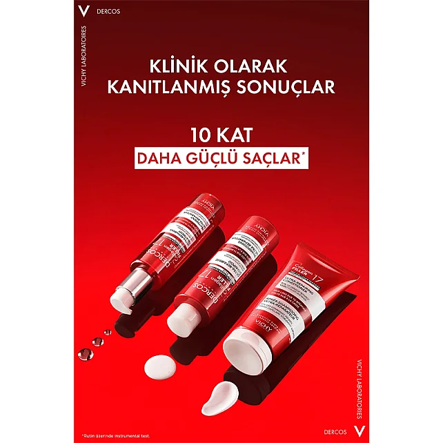 Vichy Dercos Collagen Filler 17 Ultra Repairing Shampoo - Onarıcı Etkili Şampuan 200ml - 5