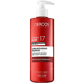 Vichy Dercos Collagen Filler 17 Ultra Repairing Shampoo - Onarıcı Etkili Şampuan 400ml - Vichy