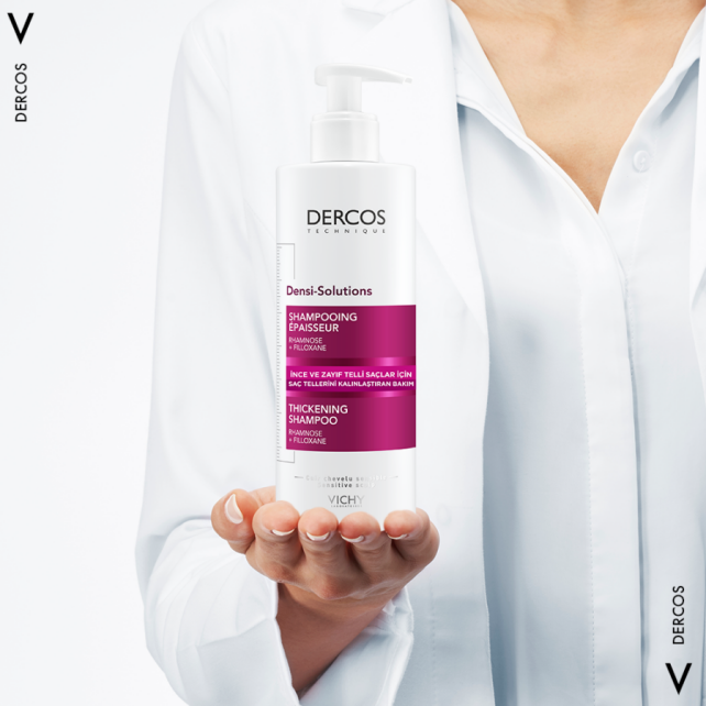 Vichy Dercos Densi Solutions Thickening Shampoo - Saç Bakım Şampuanı 400ml - 4